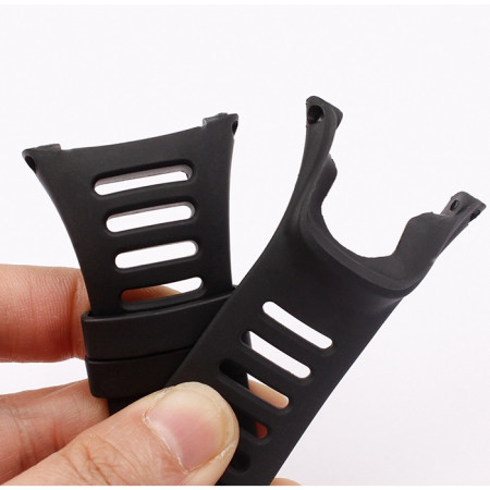 Bratara ceas Cyrax, compatibil Suunto Ambit, negru