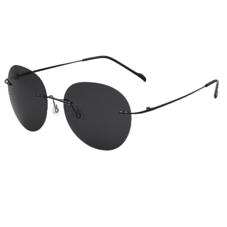 Ochelari soare cu toc, polarizati, violet, 53x17x140mm