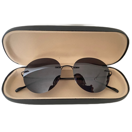 Ochelari soare cu toc, polarizati, violet, 53x17x140mm