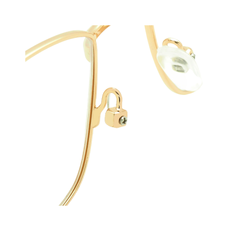 Rame ochelari de vedere, auriu, 53x17x145 mm