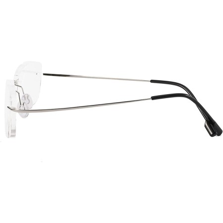 Rame ochelari de vedere, argintiu, 52x17x135
