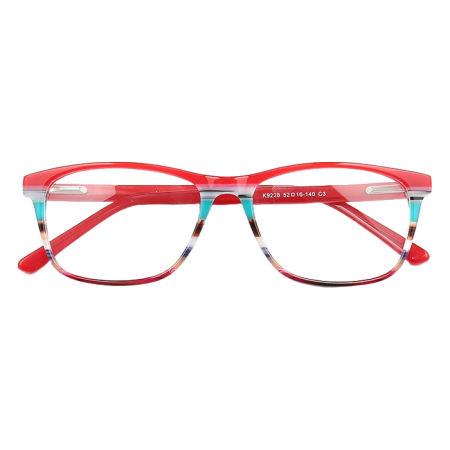 Rama ochelari vedere, rosu, 52-16-140
