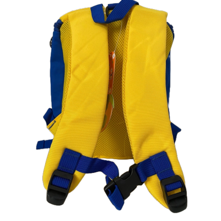 Ghiozdan pentru copii prescolari gradinita cresa, dinozaur, galben, 25x28 cm