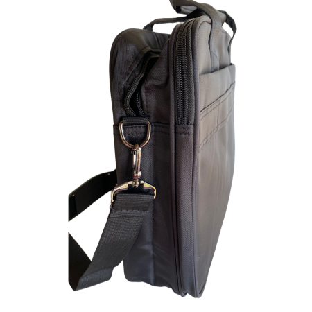 Geanta de umar, barbati, negru, Laptop 15'', 40 x 30 x 12 CM