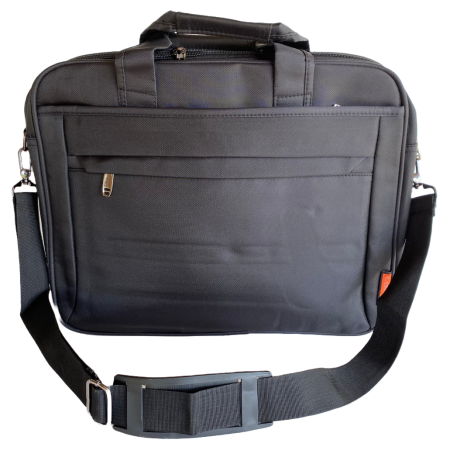 Geanta de umar, barbati, negru, Laptop 15'', 40 x 30 x 12 CM