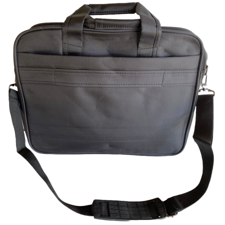 Geanta de umar, barbati, negru, Laptop 15'', 40 x 30 x 12 CM