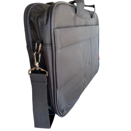 Geanta de umar, barbati, negru, Laptop 15'', 40 x 30 x 11 CM