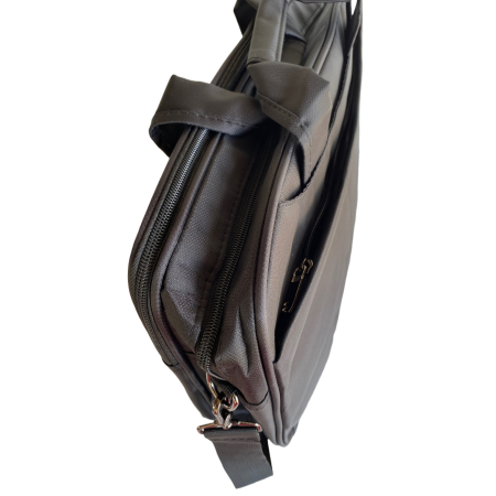 Geanta de umar, barbati, negru, Laptop 15'', 40 x 30 x 11 CM