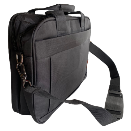 Geanta de umar, barbati, negru, Laptop 13'' 36 x 26 x 12 CM