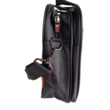 Geanta de umar, barbati, negru, Laptop 13'' 36 x 26 x 12 CM