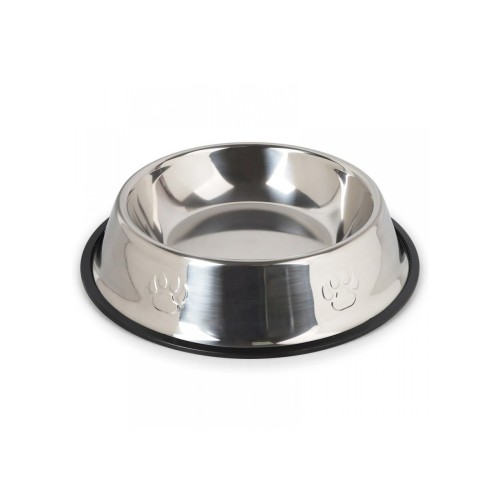 Bol Mancare Catei, Inox, mic, 17x4.5 cm...