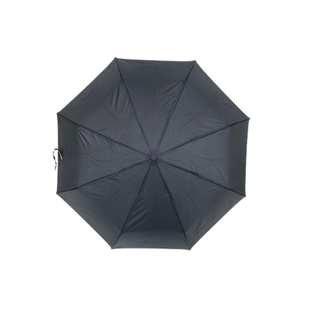 Umbrela dama, pliabila, antivant, negru, Ø90 cm