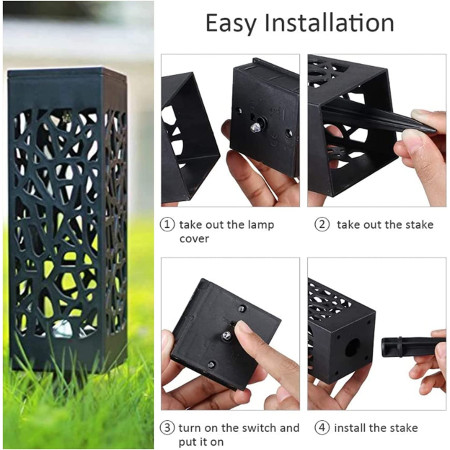 Lampa solara LED de exterior pentru gradina