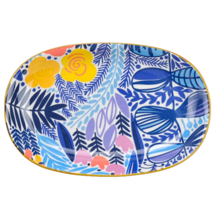 Tava farfurie cuptor ceramica, 23.5x15 cm