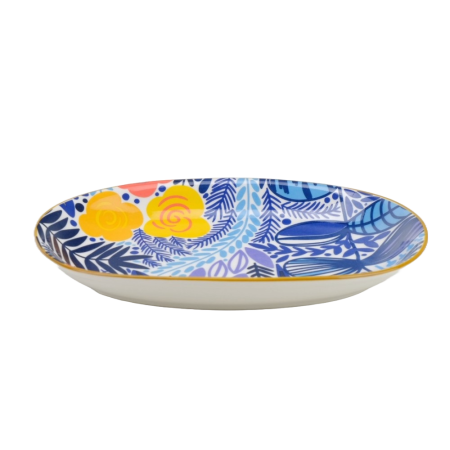 Tava farfurie cuptor ceramica, 23.5x15 cm