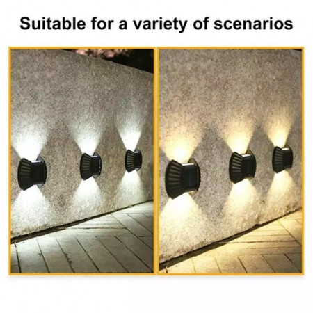 Lampa led cu incarcare solara