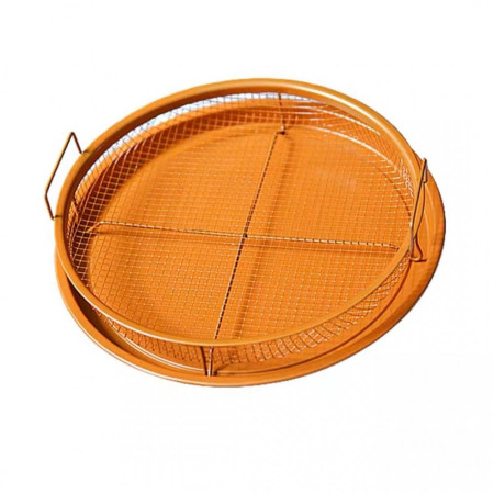 Set tava de copt cu sita pentru cuptor, 32,5x32,5x8 cm