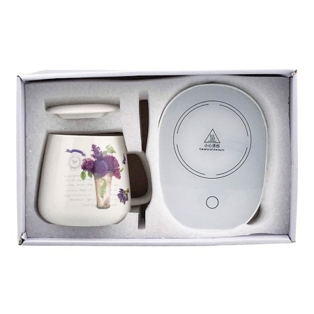 Cana model cu lavanda si capac, cu incalzitor la priza