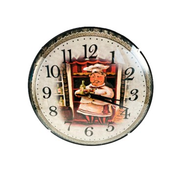 Ceas de perete, rosu, 30cm