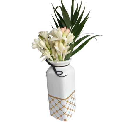 Vaza decorativa ceramica, 22 cm