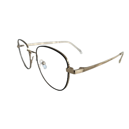 Rame ochelari de vedere cu toc, auriu, 50x18x142 mm