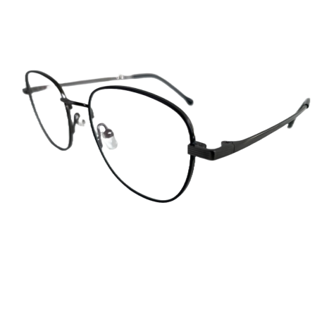 Rame ochelari de vedere cu toc, negru, 50x18x142 mm