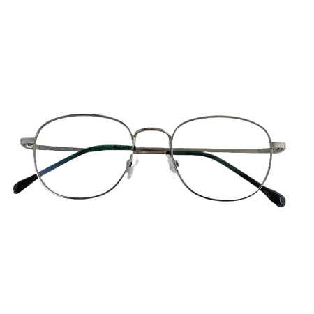 Rame ochelari de vedere cu toc, argintiu, 50x18x142 mm