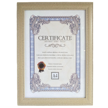 Rama foto A4, 25x34 cm, Crem