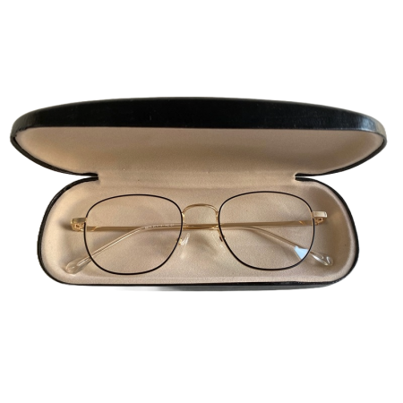 Rame ochelari de vedere cu toc, auriu, 50x18x142 mm