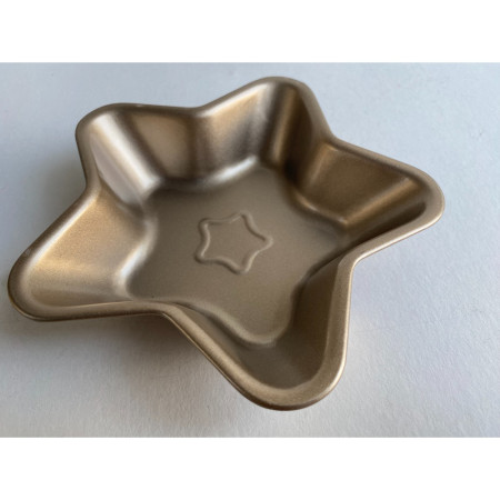 Set 2 tavi cuptor, forma stea, 12cm