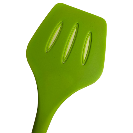 Spatula silicon, verde, 30cm