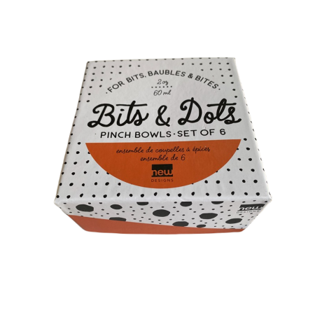 Set 6 farfurii servire, alb, 9.5cm