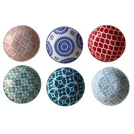 Set 6 farfurii servire, 9.5cm