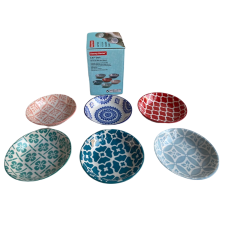 Set 6 farfurii servire, 9.5cm