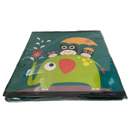 Cutie depozitare pliabila, verde, 30x30 cm