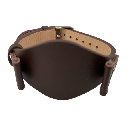 Curea ceas Cyrax, compatibila ceas Fossil ES3615, 12 mm, din piele, Maro cafeniu