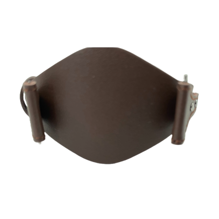 Curea ceas Cyrax, compatibila ceas Fossil ES3615, 12 mm, din piele, Maro cafeniu