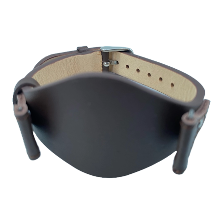 Curea ceas Cyrax, compatibila ceas Fossil ES3615, 12 mm, din piele, Maro cafeniu