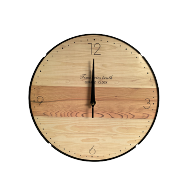 Ceas de perete, galben, 30cm