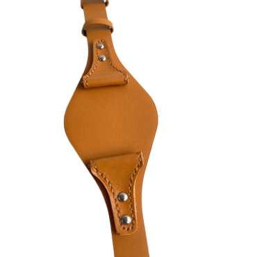 Bratara ceas Cyrax, compatibila ceas Fossil ES3615, 12 mm, din piele, Maro