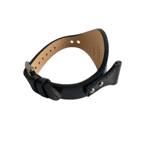 Curea ceas Cyrax, compatibila ceas Fossil ES3615, 12 mm, din piele, negru