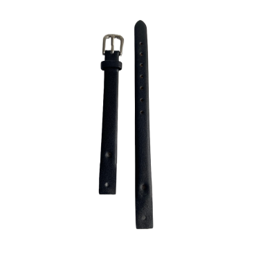 Bratara ceas Cyrax, compatibila ceas Fossil ES4000, 8 mm, din piele, negru