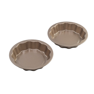 Set 2 tavi cuptor, forma rotund, 12cm