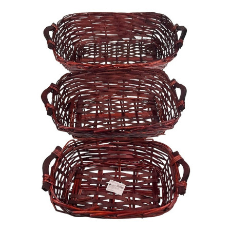 Set 3 cosuri rachita, 47x13/ 39x12/ 32x10 cm