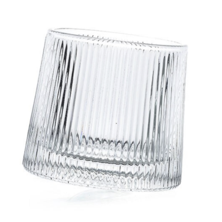 Set 6 pahare pentru whiskey, rotativ, 150 ml