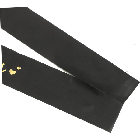 Set 2 Piese pentru Majorat, Cyrax, 15 x 13 x 5 cm, Coronita Printesa Gold si Panglica 18&Fabulous, Negru