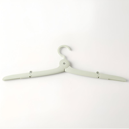 Umeras Pliabil de Calatorie,  Mini Cuier Portabil pentru Haine, Suport de Uscare, 14x7x1.4cm, Verde