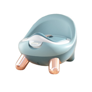 Olita pentru Copii, Cyrax, +1an, Portabila, cu Capac, Model Prietenos, Non-Toxic, Compartiment Detasabil, cu 4 Picioare, Usor de Curatat, Verde Gold