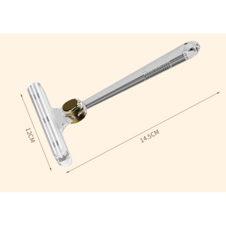 Perie de Indepartare a Scamelor,  pentru Haine si Par de Animale, cu Doua Fete, Manual, Multifunctional, 12x14.5 cm, Accesoriu pentru Casa, Alb