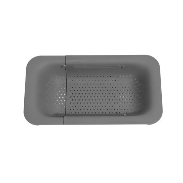 Cos pentru Scurgere Chiuveta de Bucatarie, Cyrax, Plastic, Telescopic, 36x20x5 cm, Gri